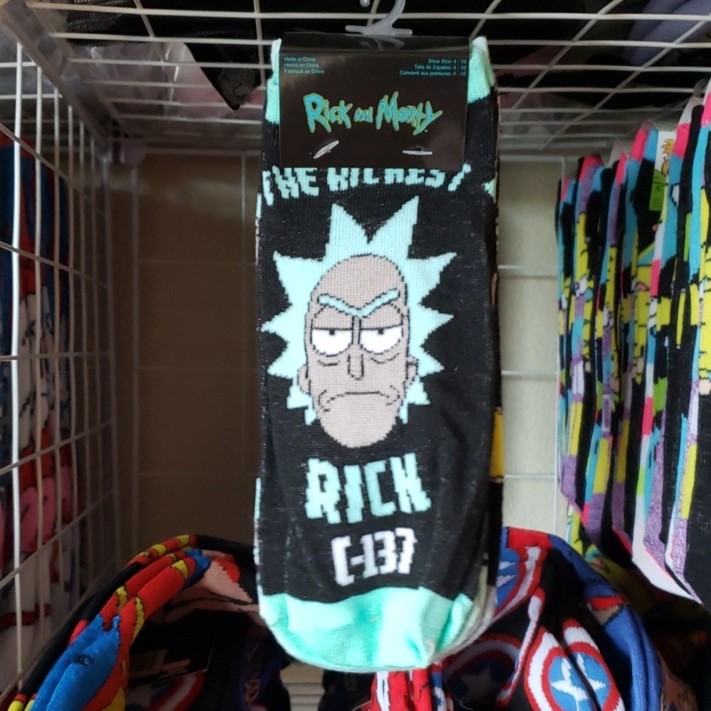 Rick and Morty Ankle Socks 5 pack